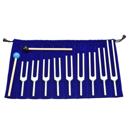 Stimmgabel set 9stk - set,