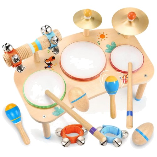 Kinder schlagzeug holz - kinder, 1