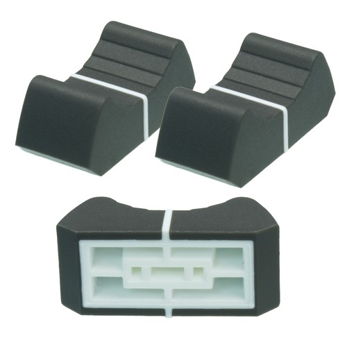 Faderknöpfe grau 4mm - , für
