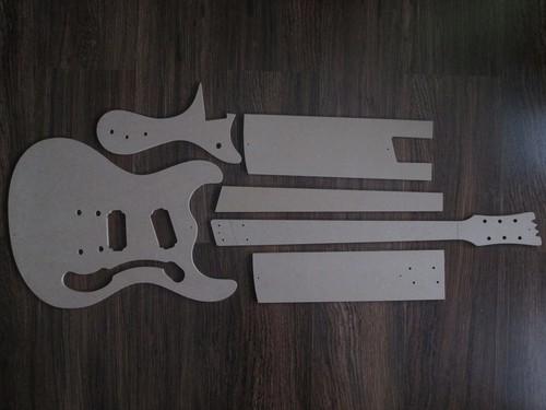 Mosrite gitarre schablone - mosrite,