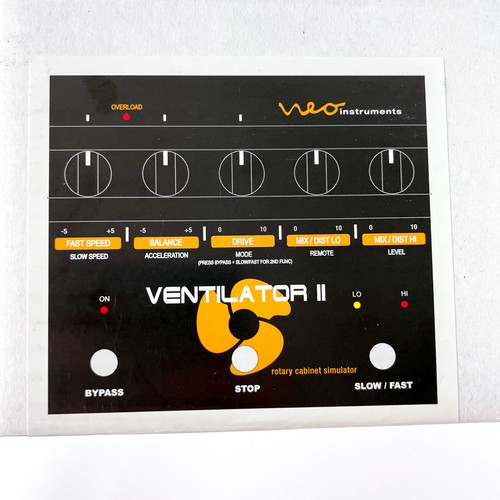 Neo instruments ventilator - neo, ii