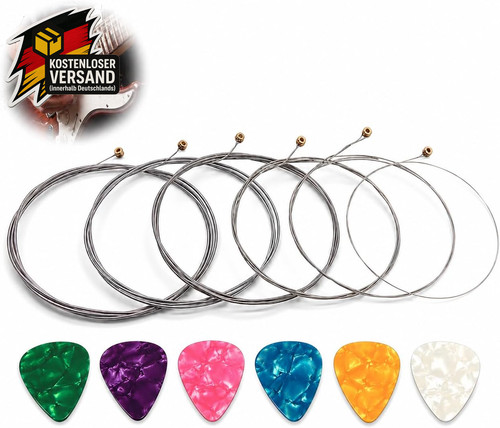 Gitarrensaiten nickel - e-gitarrensaiten,