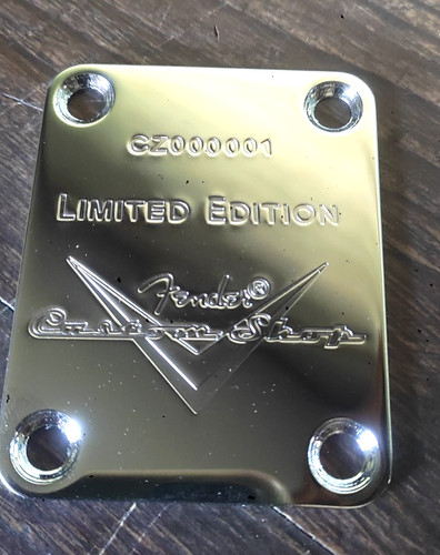 Halsplatte fender custom - fender, shop